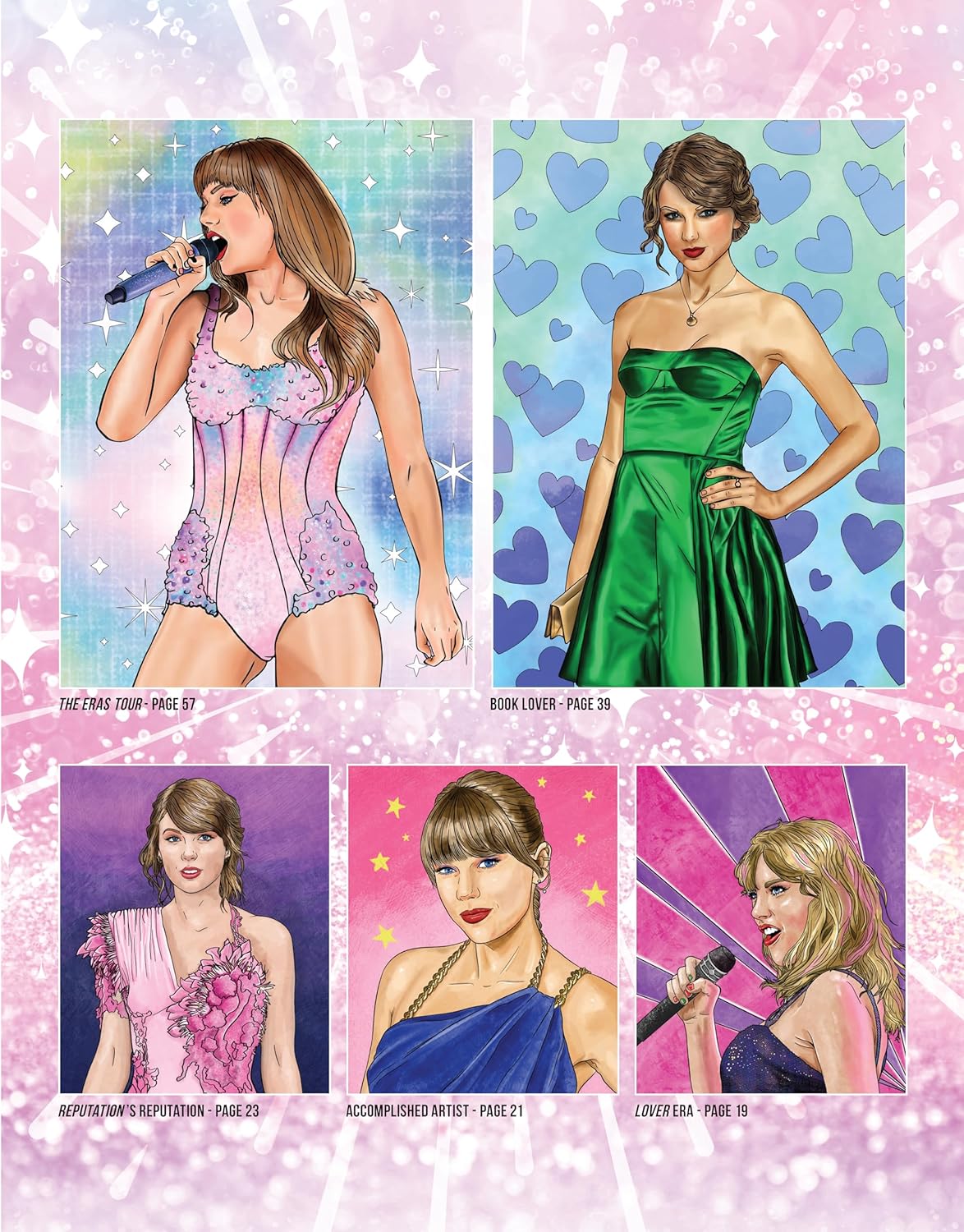 Taylor Swift Forever Color Book