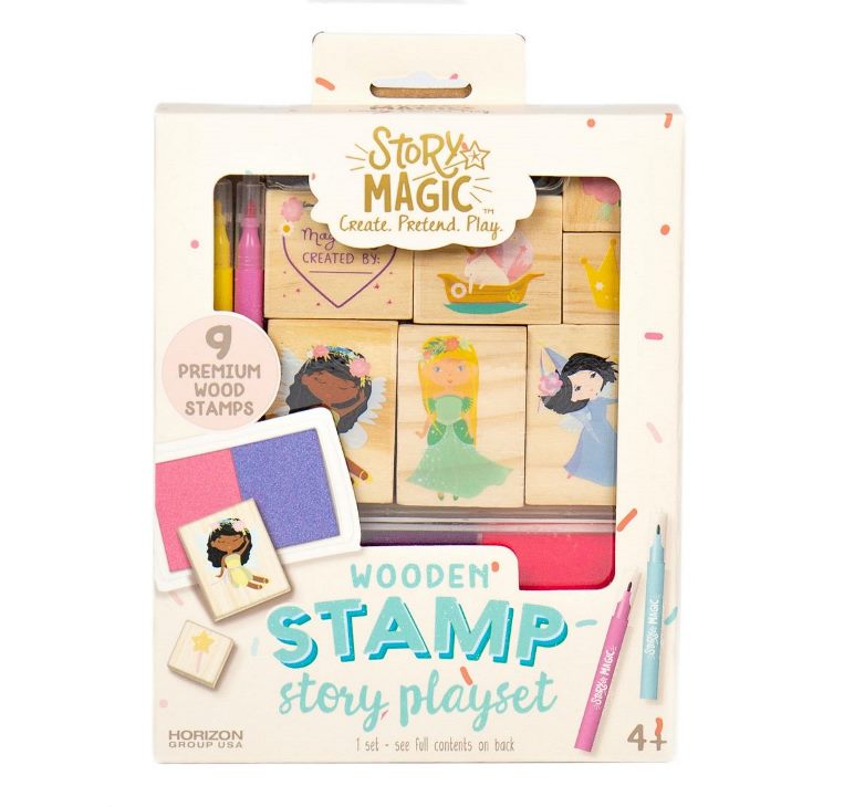 Mini Wooden Stamp Set