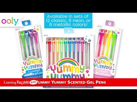 Yummy Neon Gel Pens
