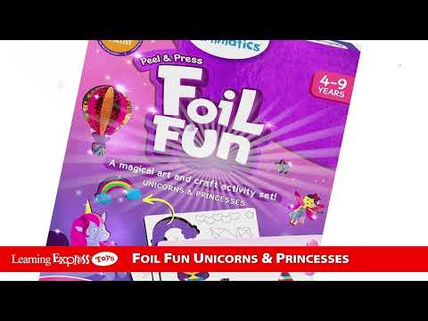 Foil Fun Unicorn Princess