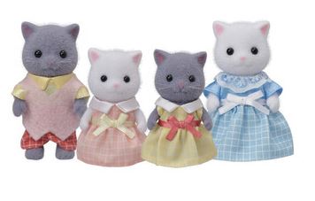 Persian Cat Family Calico Critters