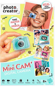 Teal Mini Cam' Digital Camera