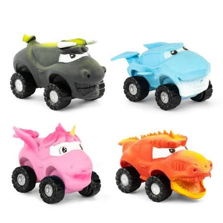 Stretch Wheels Shark, Bull, Unicorn & Dino Keycraft