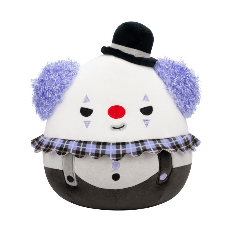 Squishmallow Ms. K 12 Inch White Clown with Violet Hair