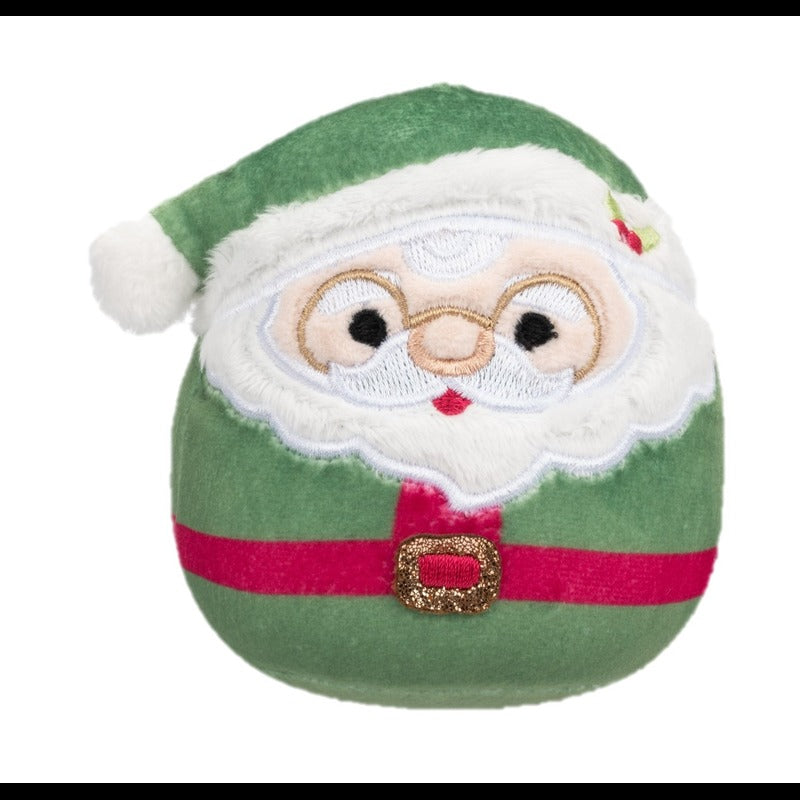 Squishmallow Nick 5 Inch Pastel Green Santa