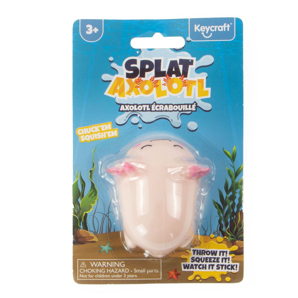 Splat Axolotl Keycraft
