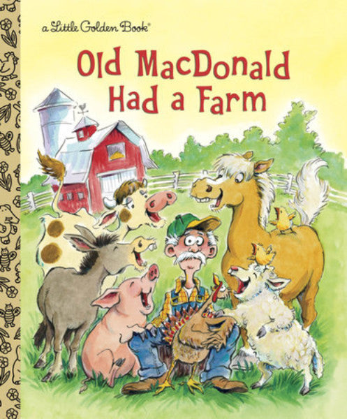 Old Mcdonald Had Farm Little Golden Book