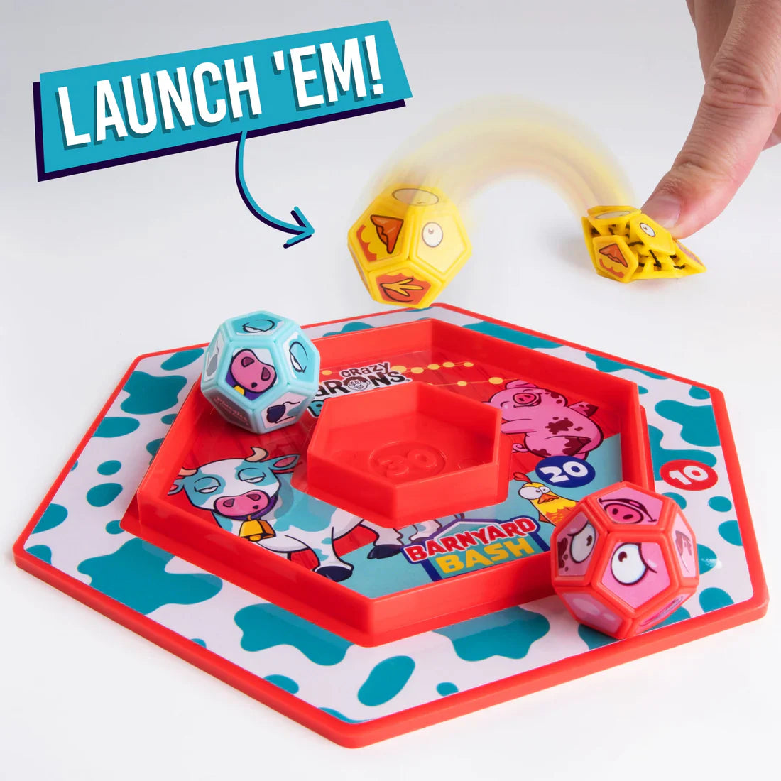 Pinchies Fidget Game Barnyard Bash Crazy Aarons