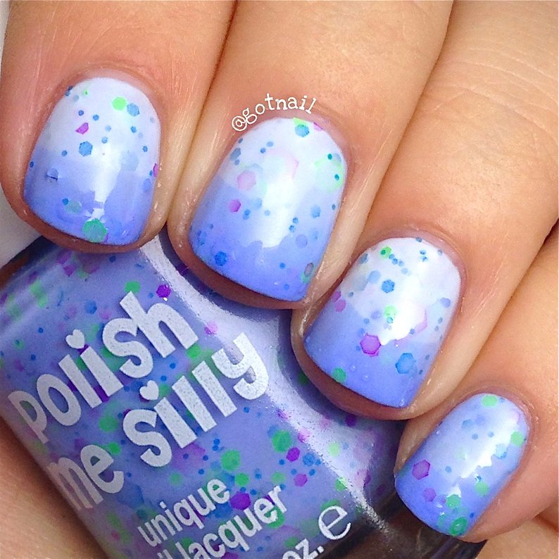 Periwinkle Twnkle Color Change Polish