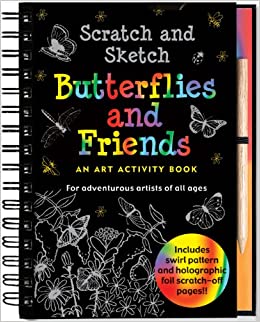 Scratch & Sketch Butterflies N Friend