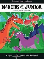 Dinosaur Mad Libs Junior