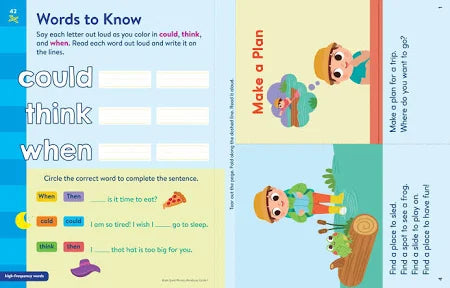 Brain Quest First Grade Phonics Workbook