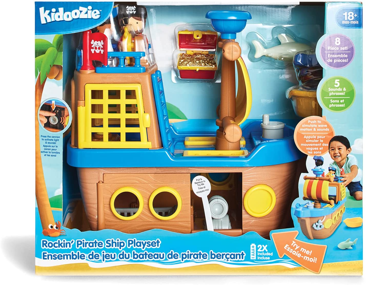 Rockin Pirate Ship Playset