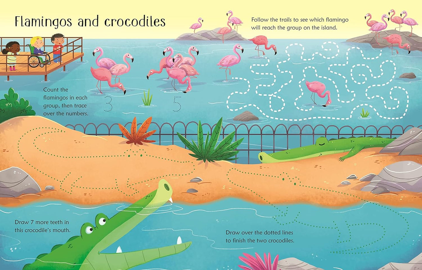 Wipe Clean Zoo Activities