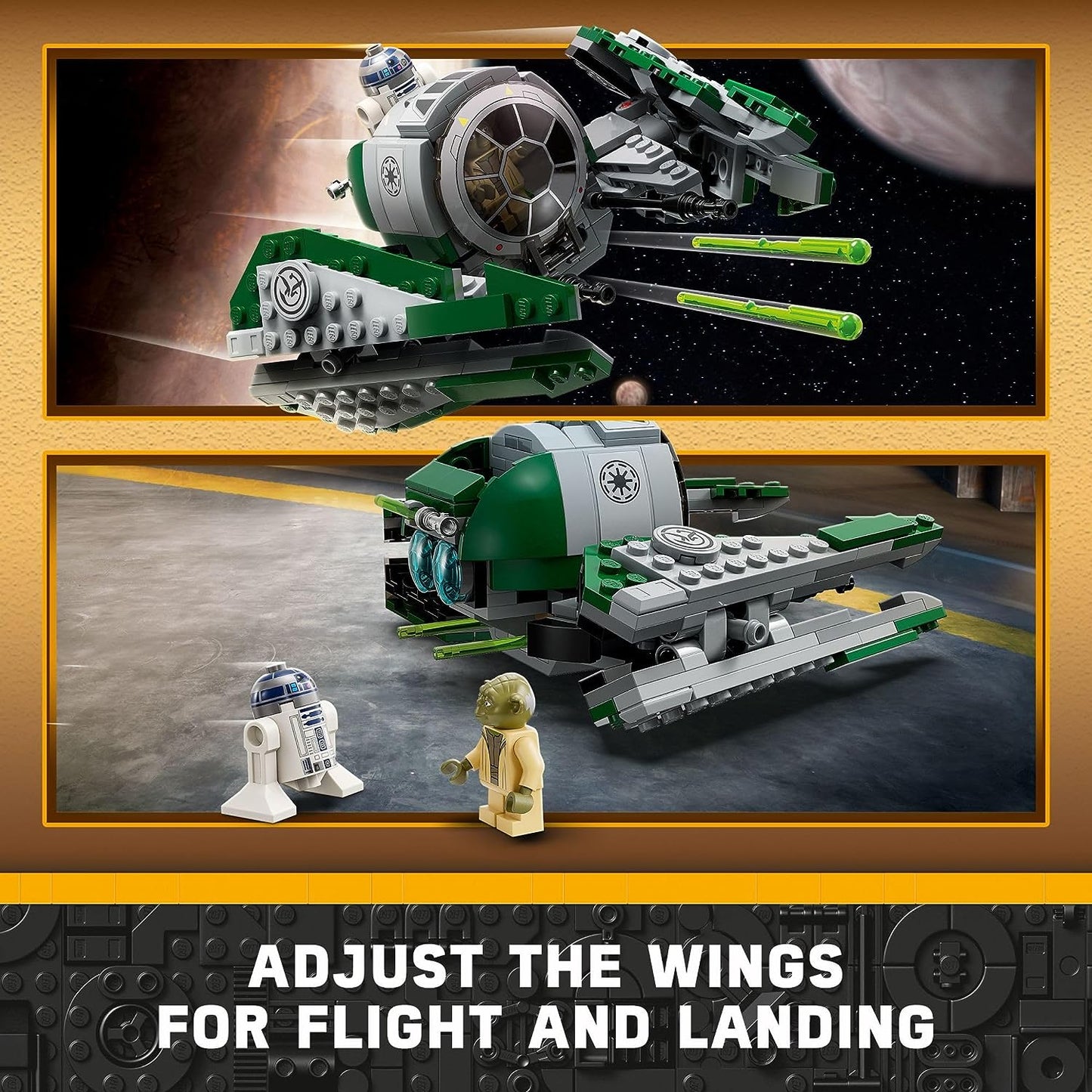 LEGO-« Star Wars Yodas Jedi Starfighter