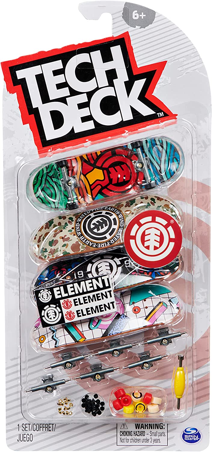 Tech Deck Deluxe 4 Pack