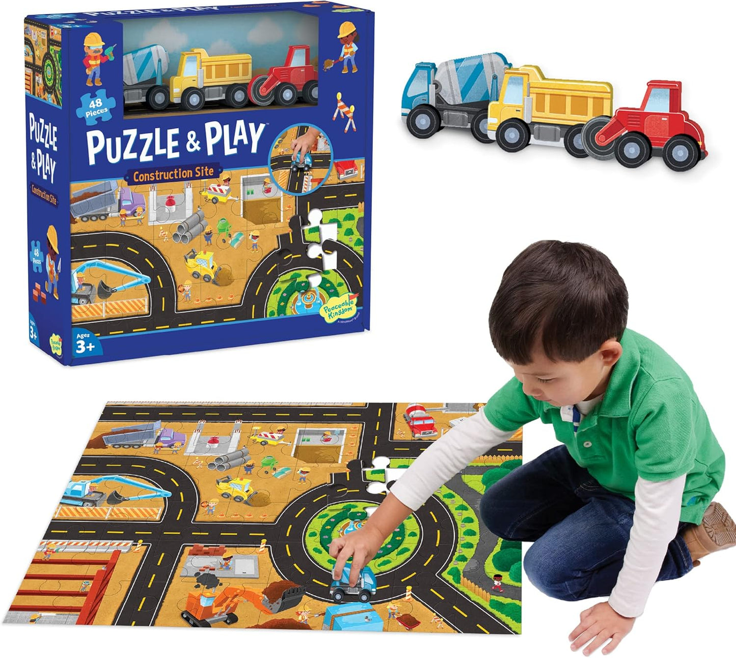 Puzzle & Play Construction Site