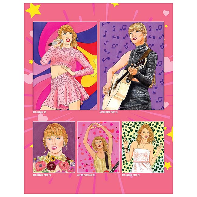 Taylor Swift Color Activity Book