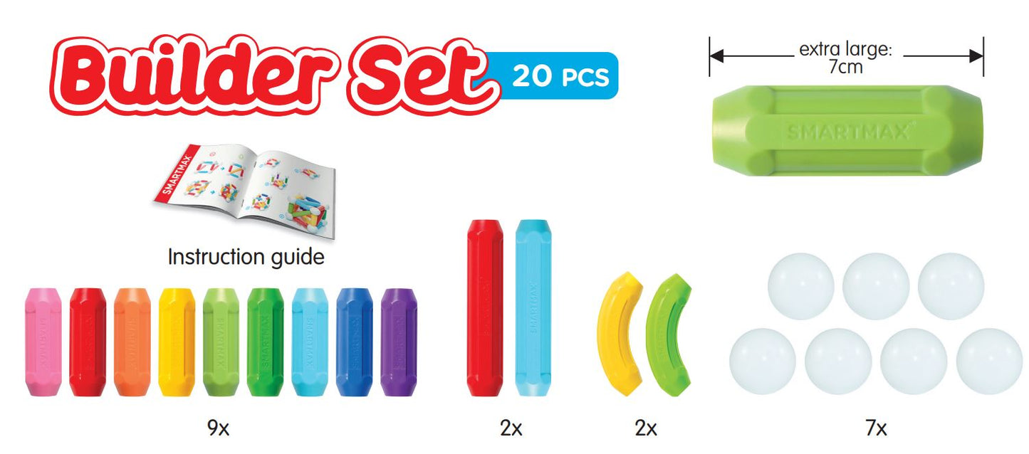 Smartmax Builder Set 20 Piece