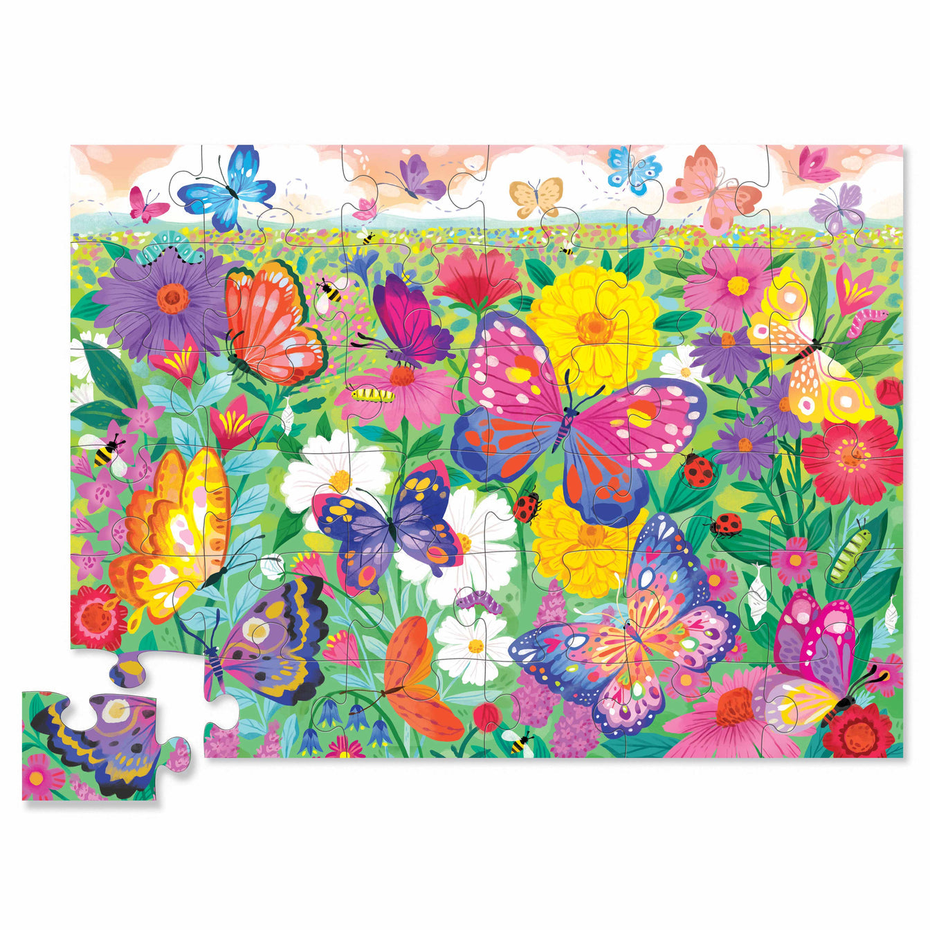 Butterfly Garden Puzzle 36 Piece