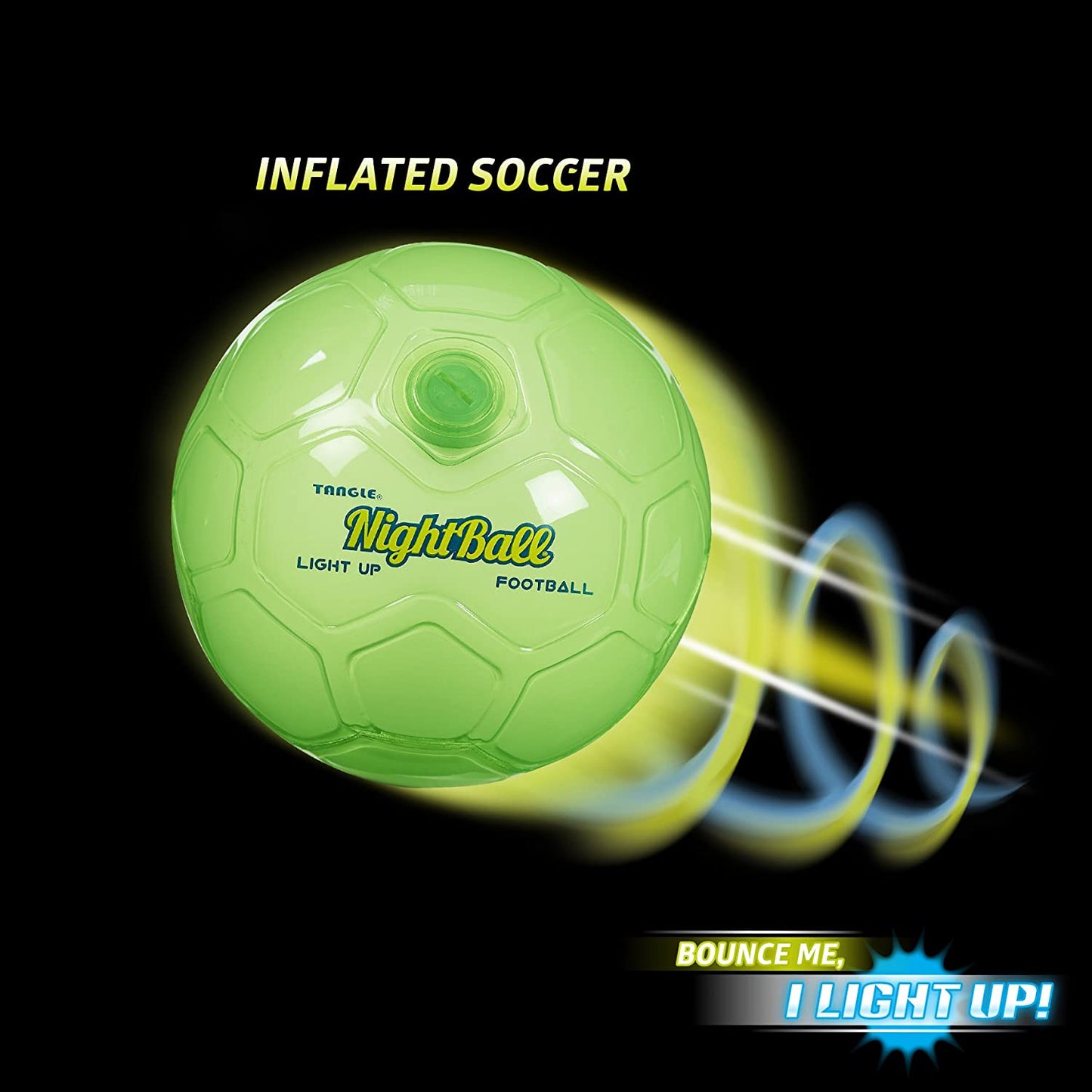 Nightball Soccer Green