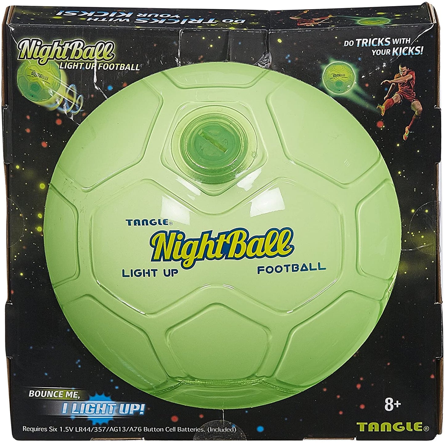 Nightball Soccer Green