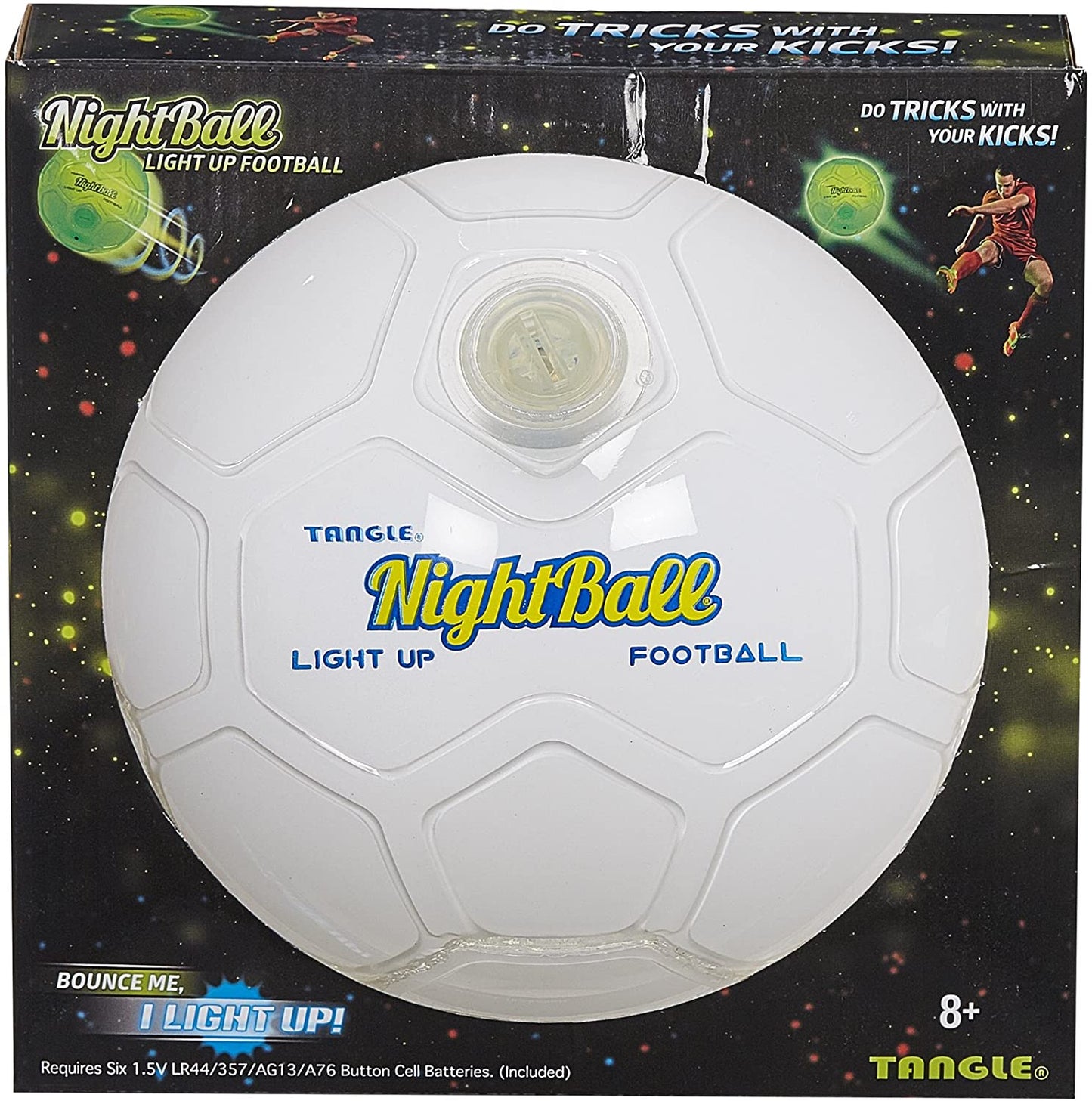 Nightball Soccer White