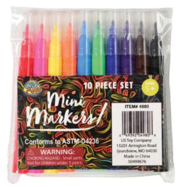 Mini Markers 10 Piece