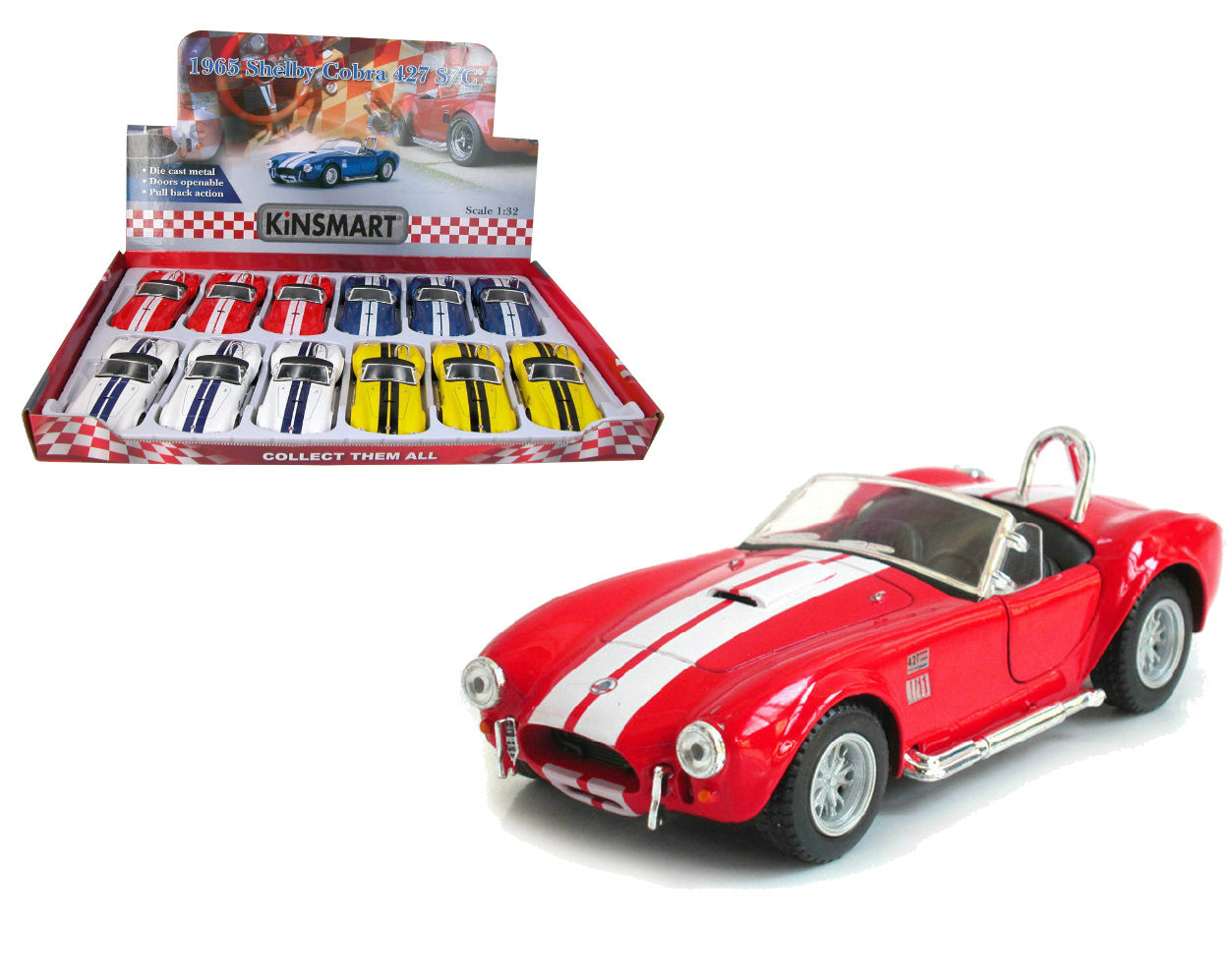 Diecast 1965 Shelby Cobra