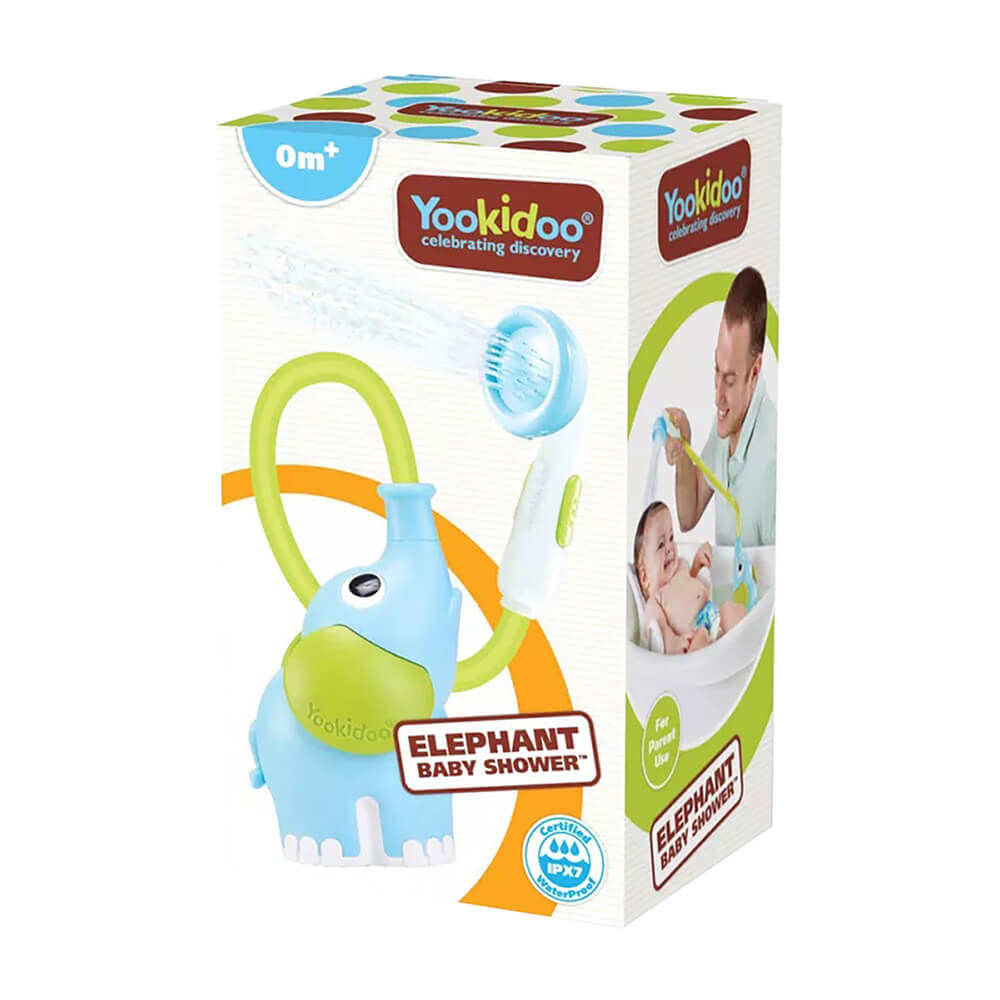 Elephant Baby Shower Blue