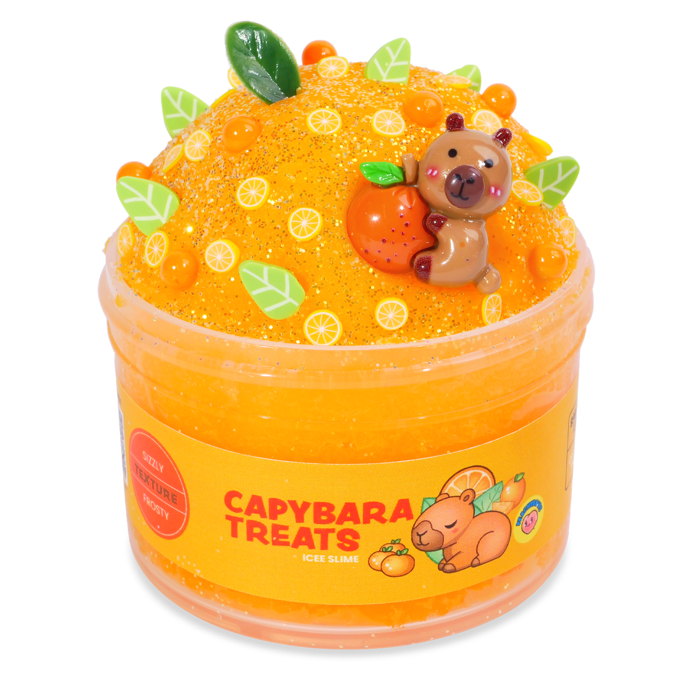 Capybara Treats PeachyBbies Slime