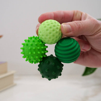 Silicone Magnetic Fidget Balls: Sapphire / 4 Pack