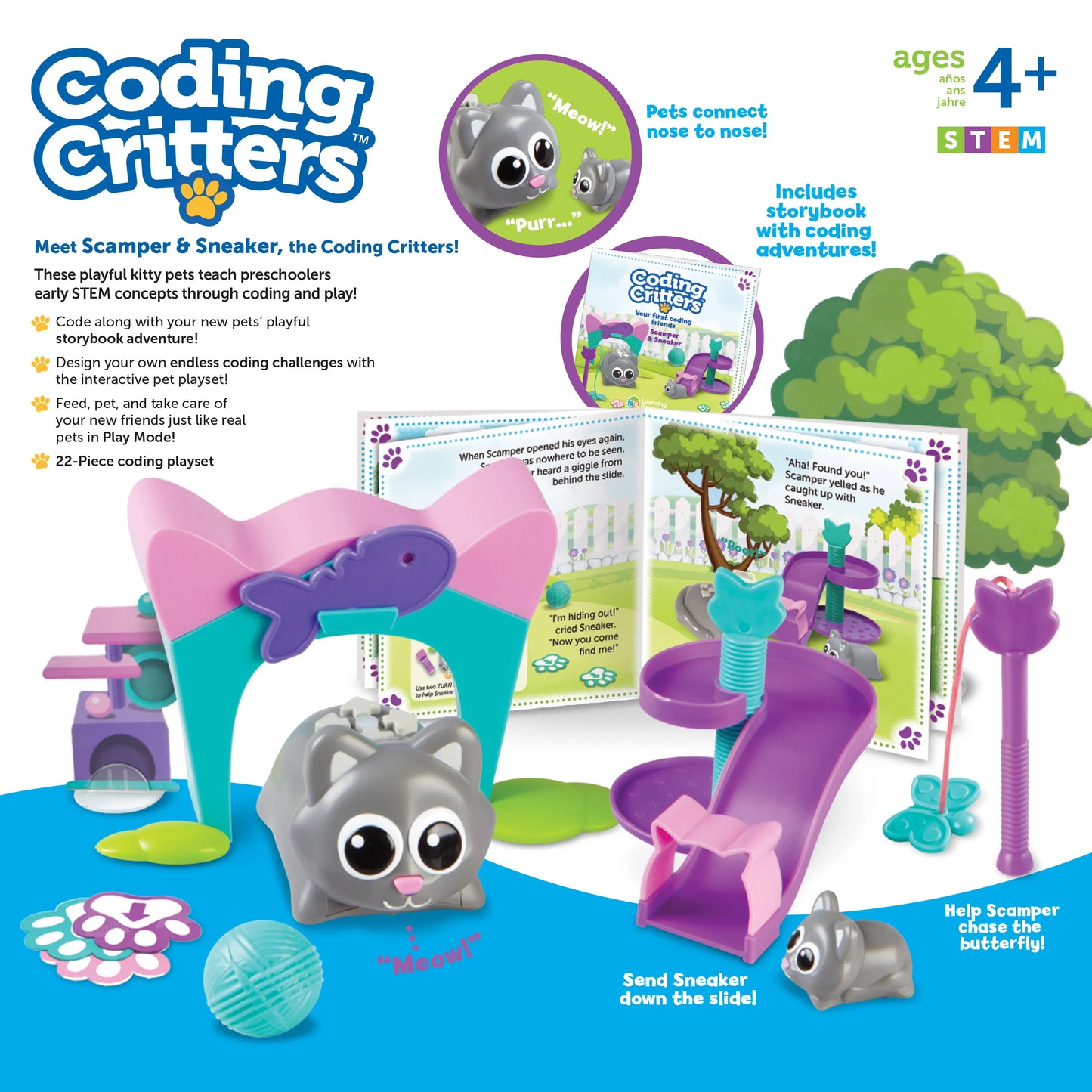 Coding Critters: Scamper & Sneaker