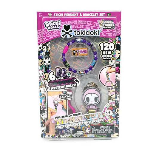 Sticki Rolls Tokidoki Pendant & Bracelet Set Toy Smith