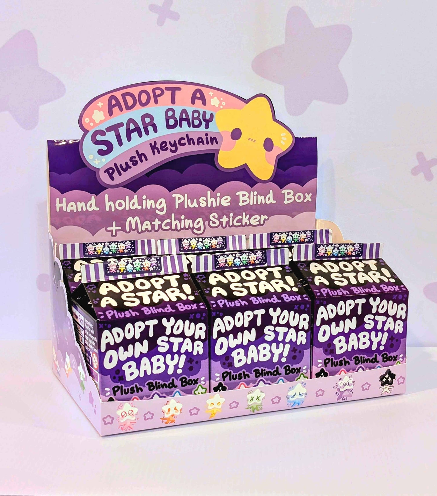 Adopt a Star Baby Plush Blind Box Wholesale Set