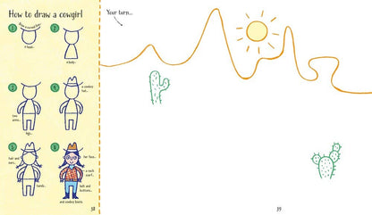 Step-By-Step Drawing People : Usborne
