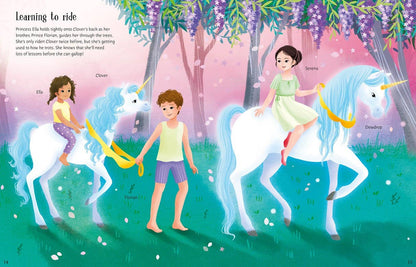 Sticker Dolly Dressing Unicorn Princesses