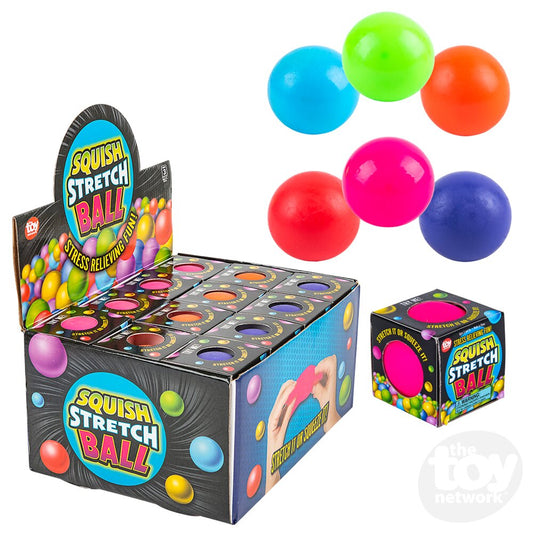 Squish Stretch Gummy Ball 2.5"