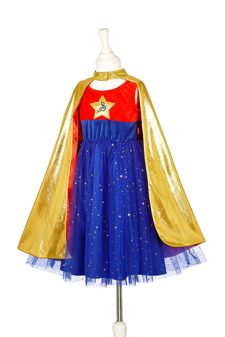 Superhero Girl Costume 3-4