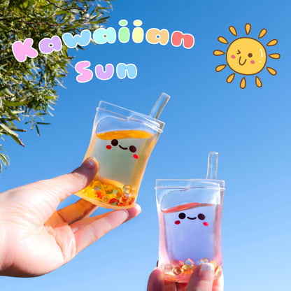 Kawaii Sun Fruit Juice Sensory Toy