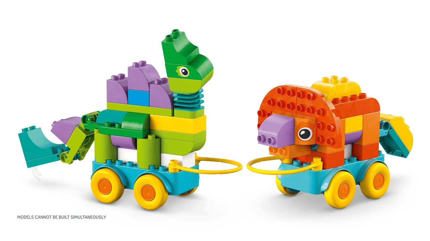 3 in 1 Dinosaurs on Wheels Duplo Lego