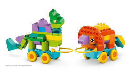 3 in 1 Dinosaurs on Wheels Duplo Lego