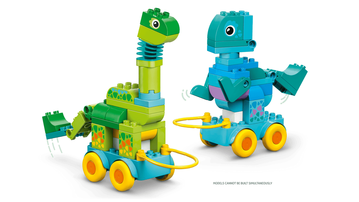 3 in 1 Dinosaurs on Wheels Duplo Lego