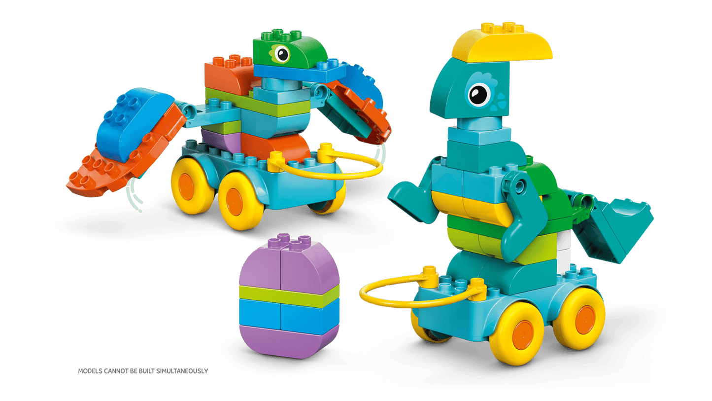 3 in 1 Dinosaurs on Wheels Duplo Lego