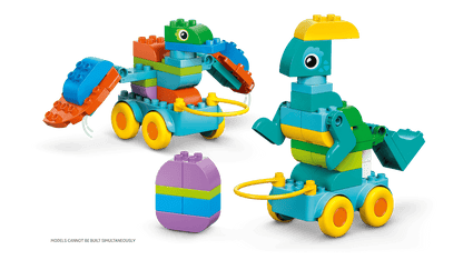 3 in 1 Dinosaurs on Wheels Duplo Lego