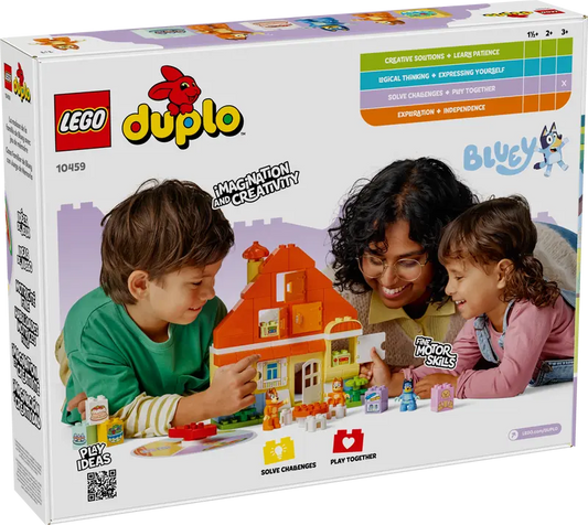 Bluey Family Home w/ Memory Game LEGO