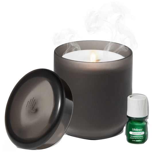 Flameless Candle Diffuser Charcoal