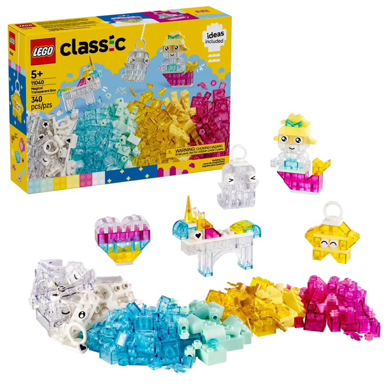 LEGO® Classic Magical Transparent Box