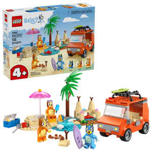 Bluey's Beach & family Car Trip LEGO