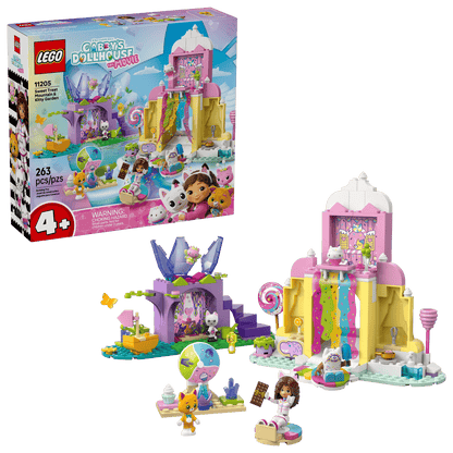 Gabby's Sweet Treat Mountain & Kitty Garden Lego